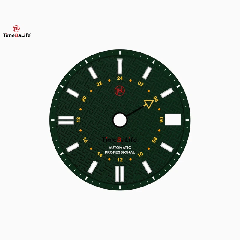 דפוס עיתונות עמוק בהתאמה אישית GMT GMT Watch Watch