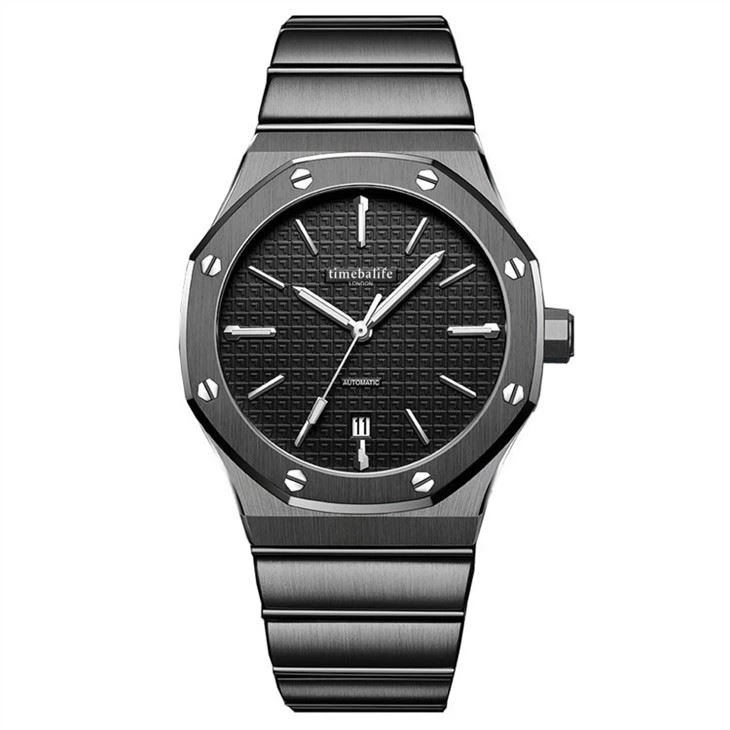 שעון קוורץ לגברים התאמה אישית של OEM אוטומטי Reloj רצועת נירוסטה Relogio Japan Quartz Movement Montres